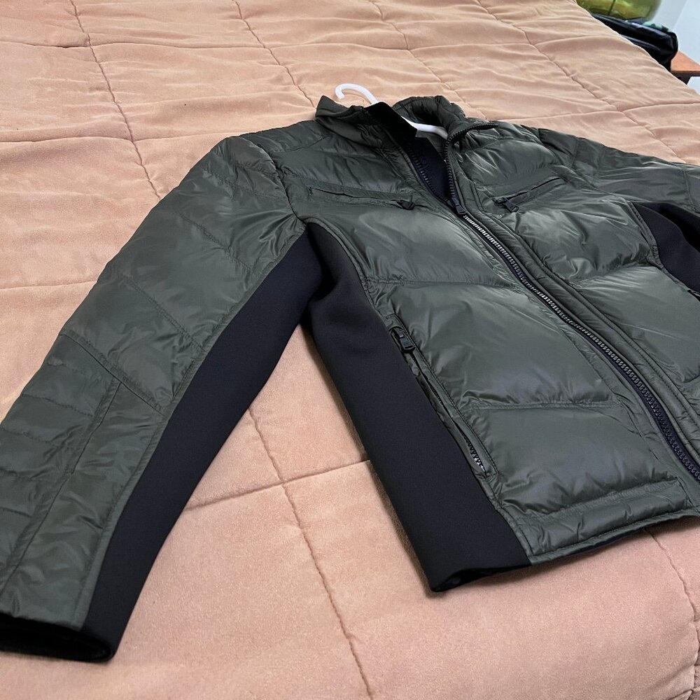 Michael Kors Down Fill Puffer Jacket Green / Large - Picture 6 of 7